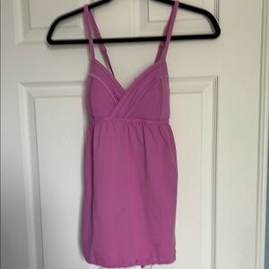 Lululemon Athletica Pink Strappy Dress